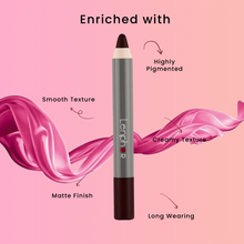 Load image into Gallery viewer, Matte Crayon Lipstick Cruelty Free