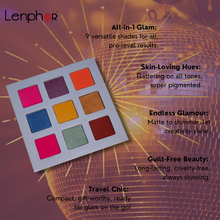 Load image into Gallery viewer, 9 in1 Eye Shadow Palette