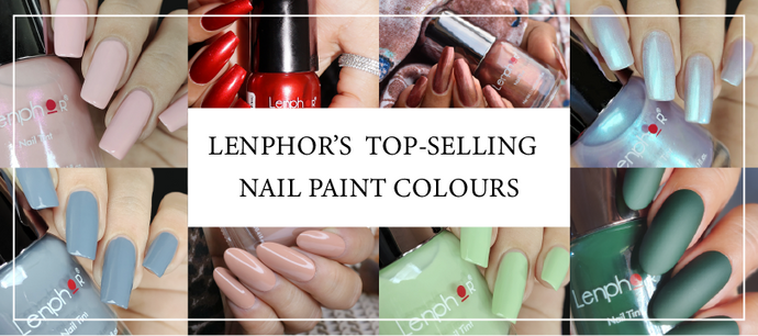 Lenphor’s Top-Selling Nail Paint Colours