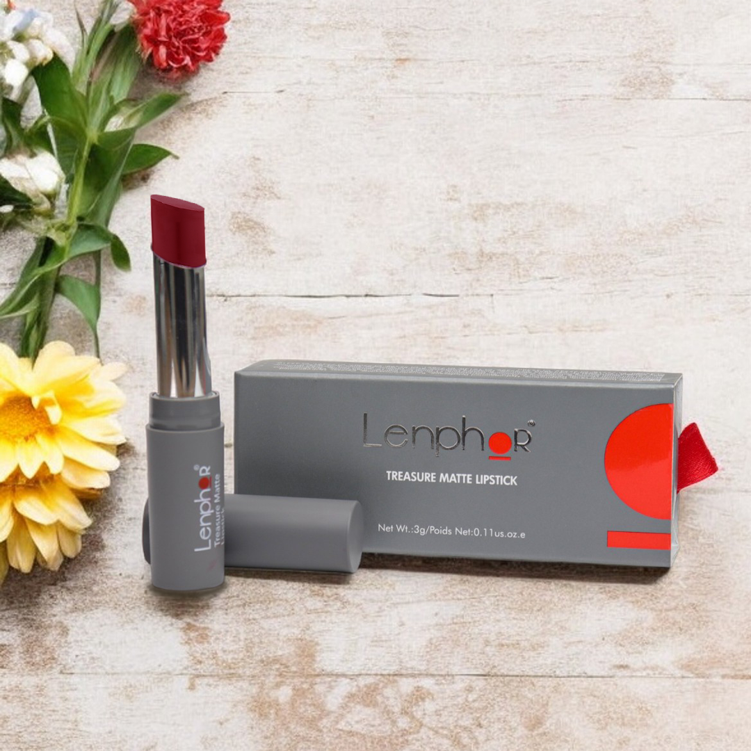Creamy Matte Lipstick – Treasure