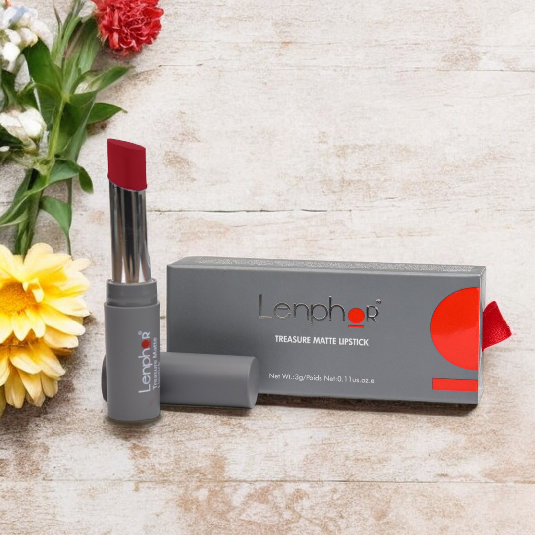 Creamy Matte Lipstick – Treasure