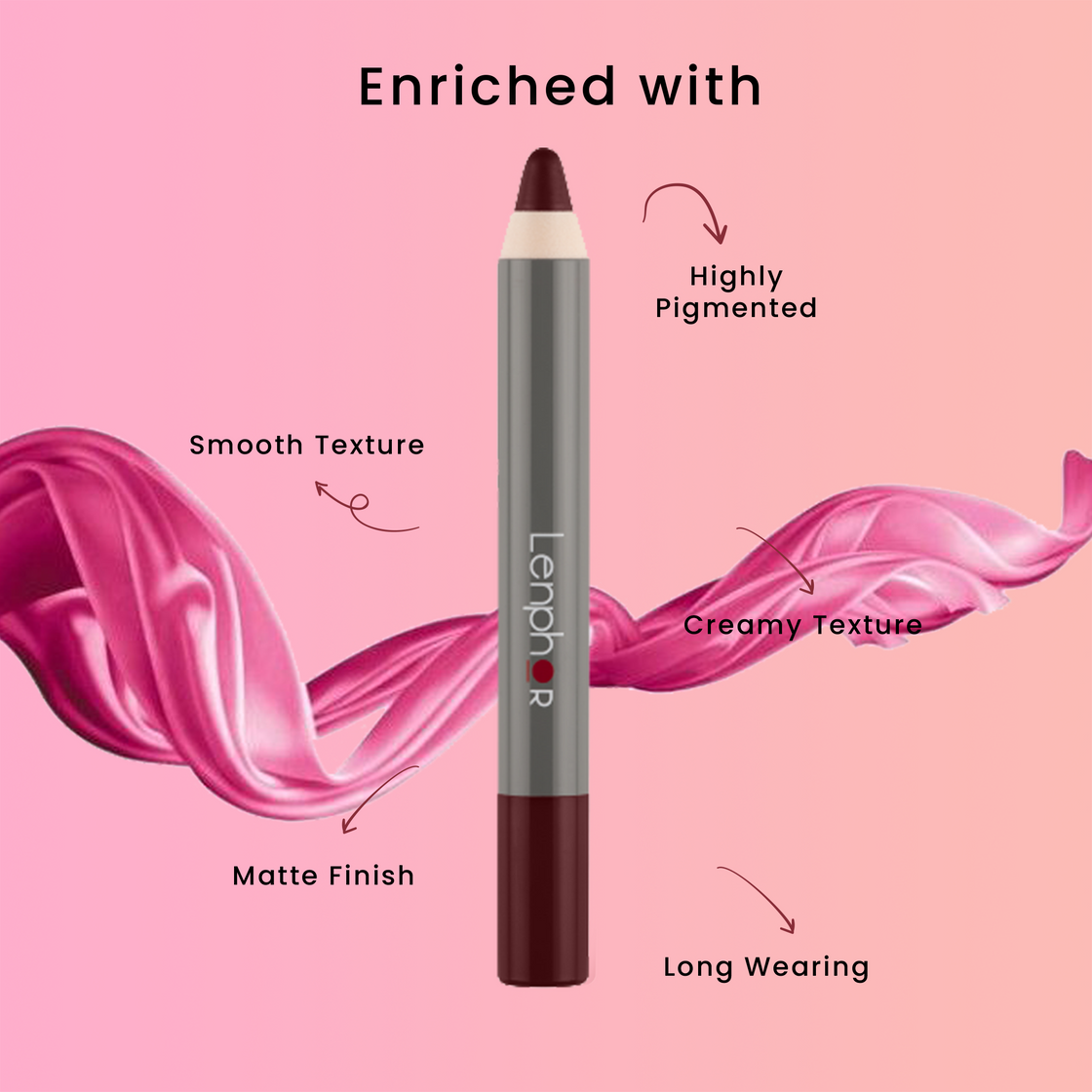 Matte Crayon Lipstick Cruelty Free