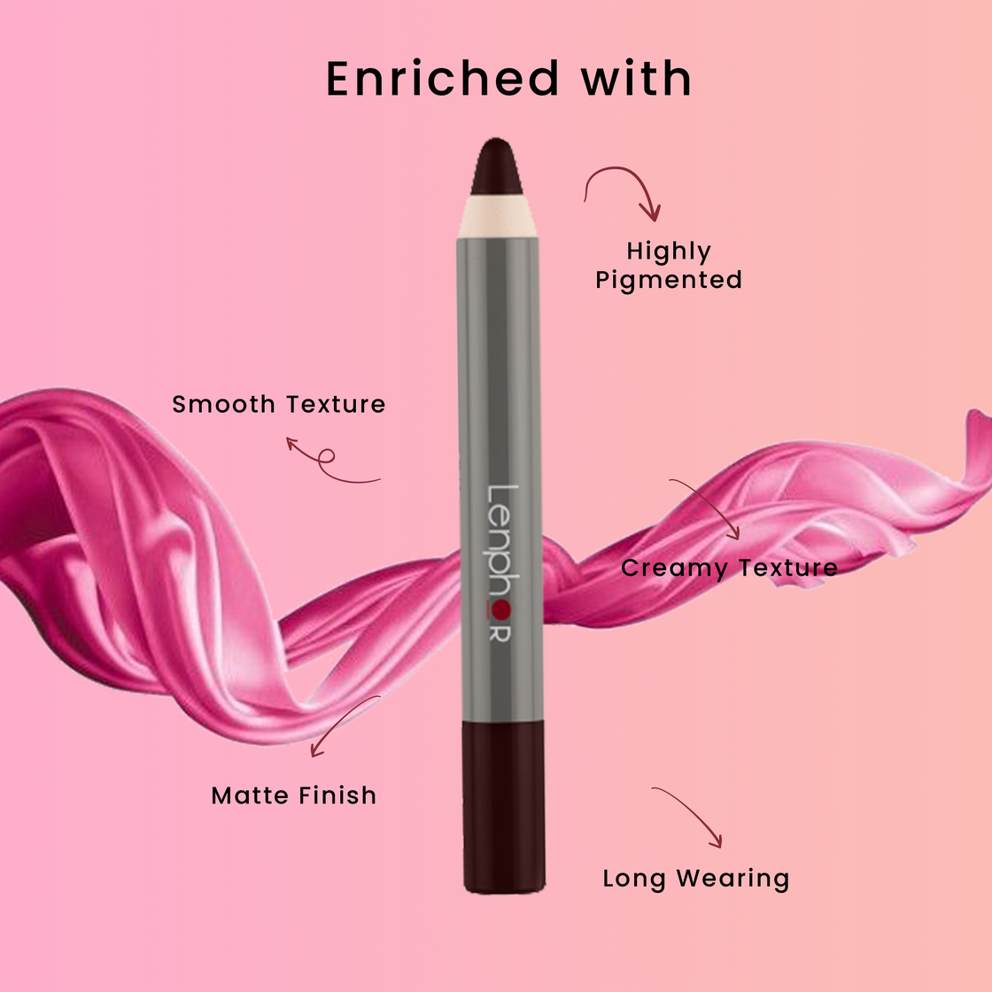 Matte Crayon Lipstick Cruelty Free