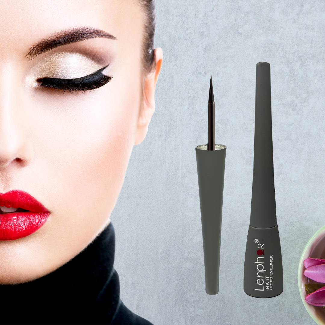 Waterproof Liquid Eyeliner -Lenphor Cosmetics