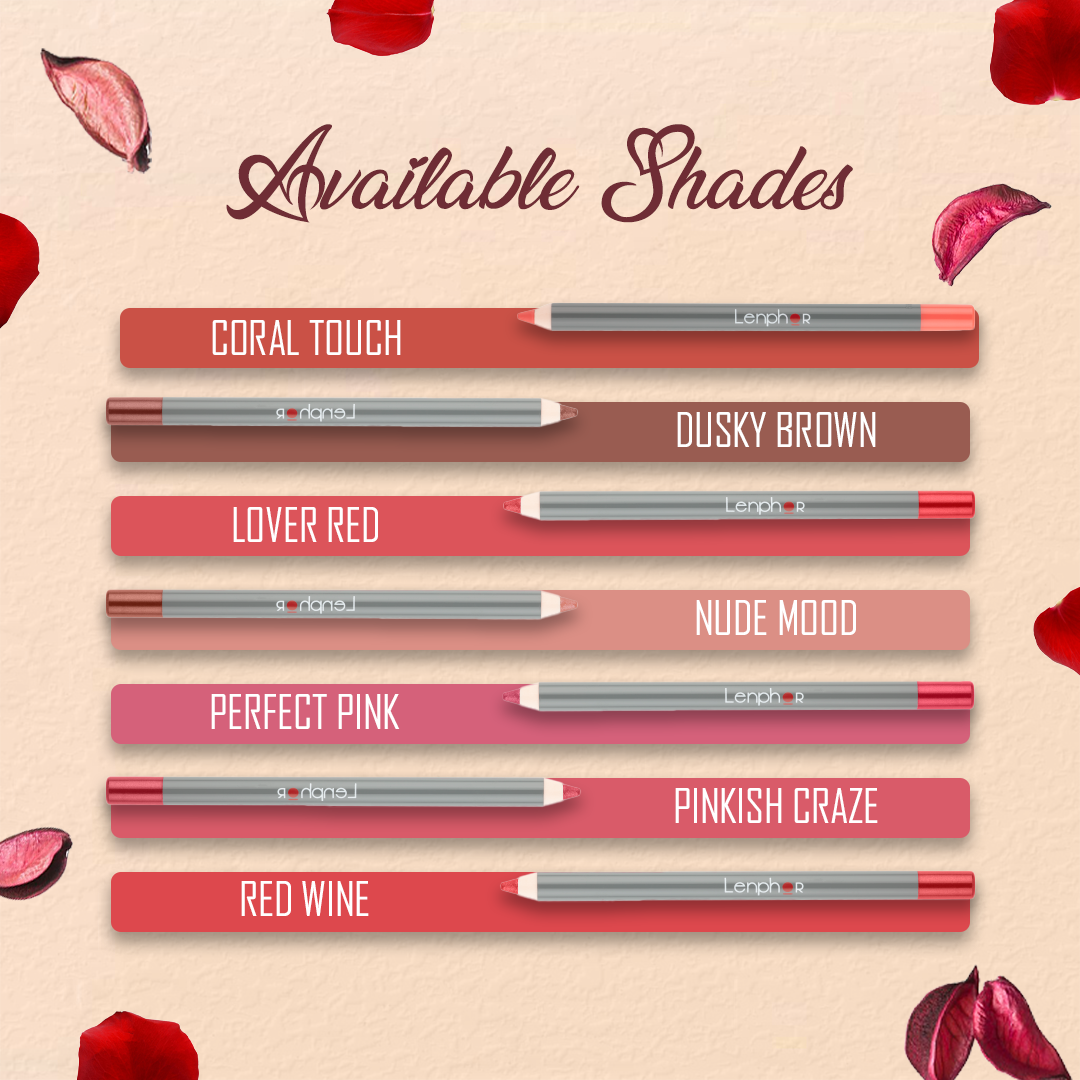 Matte Lip Liner Pencil – Rebel