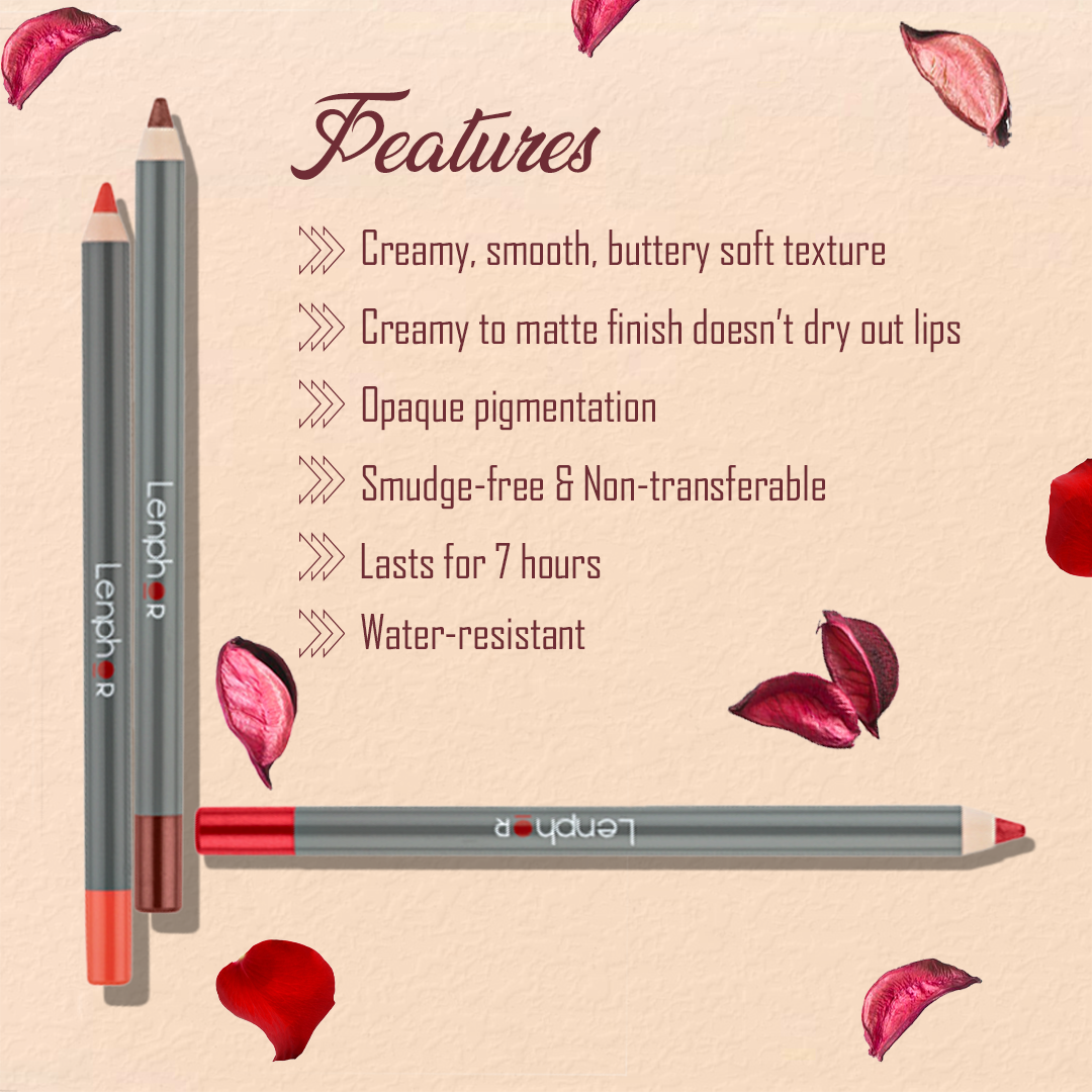Matte Lip Liner Pencil – Rebel