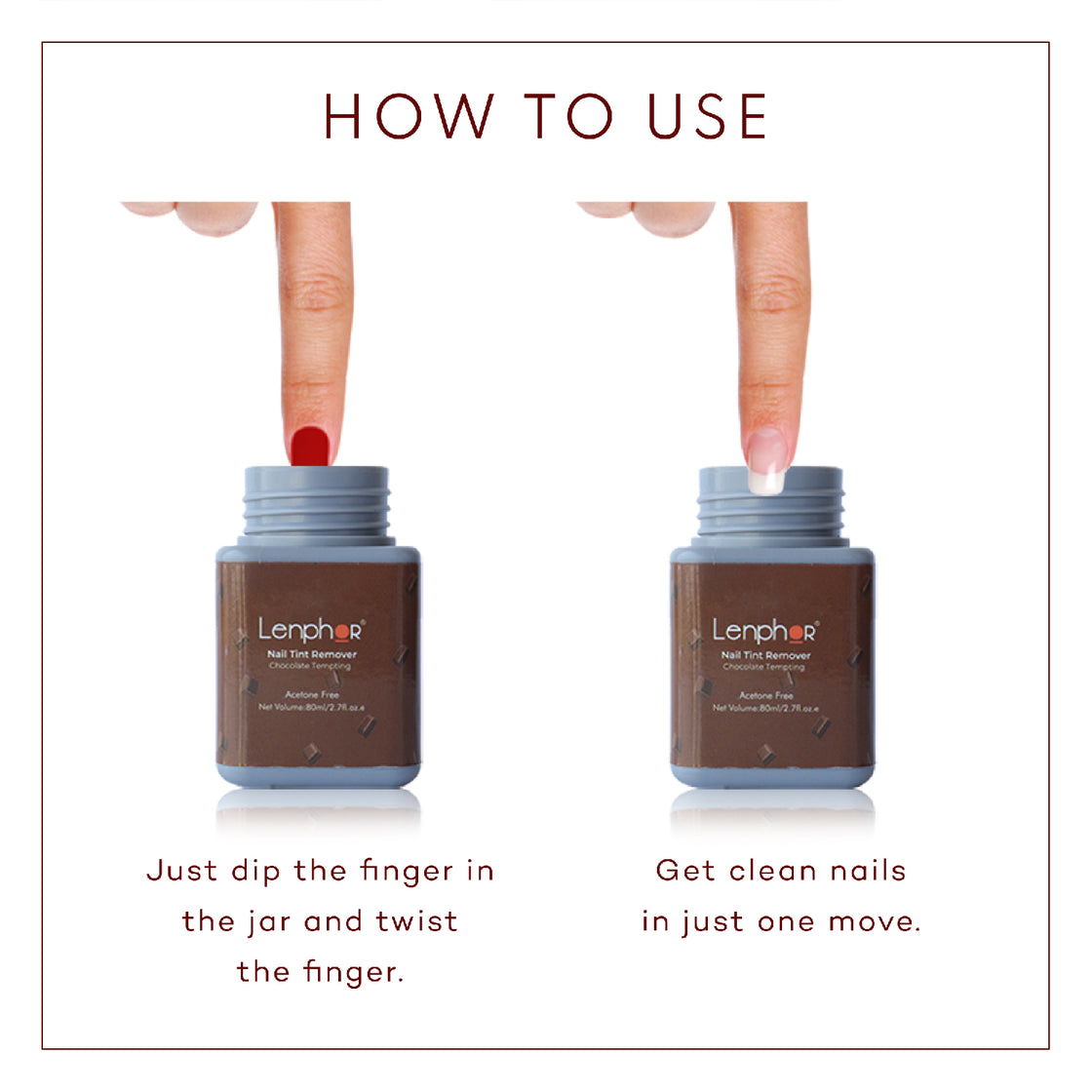 Gel Nail Polish Remover - Lenphor